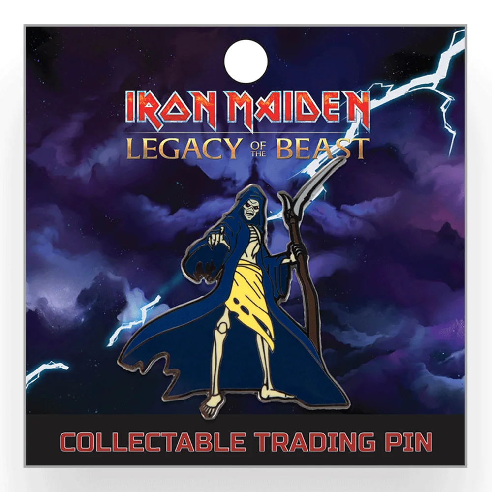 Iron Maiden Legacy of the Beast Lapel Pin - Grim Reaper Eddie Afbeelding 1