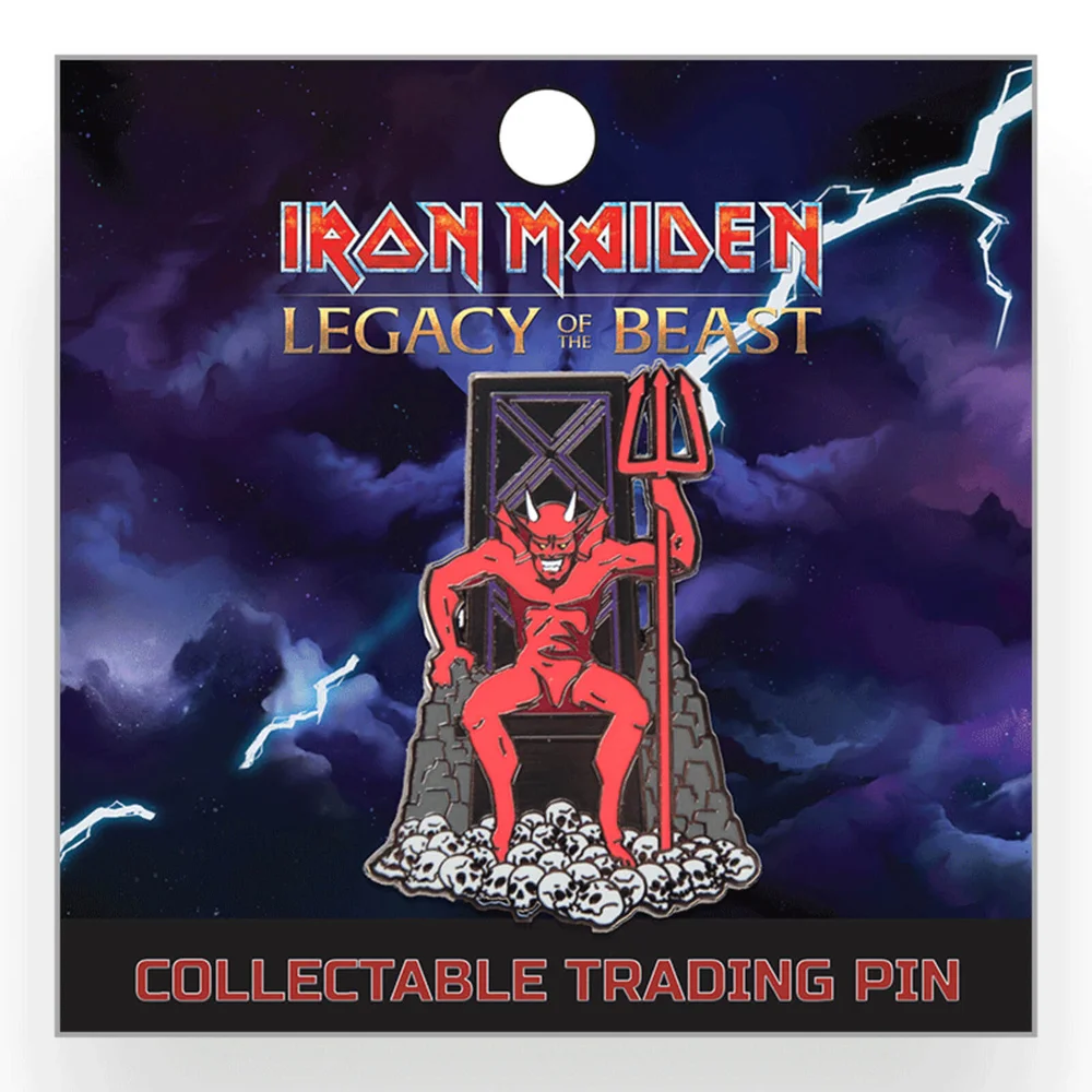 Iron Maiden Legacy of the Beast Lapel Pin - Het Beest Afbeelding 1