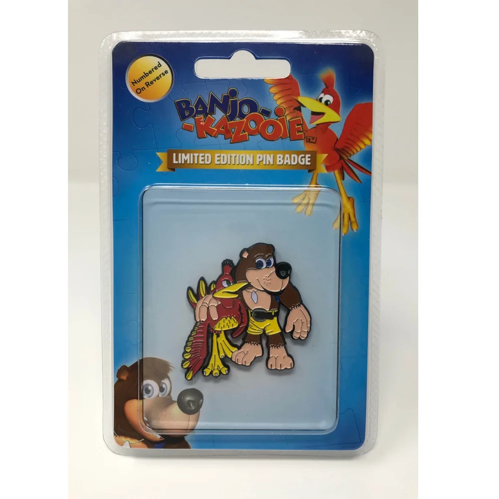 Banjo Kazooie Limited Edition Pin Badges Afbeelding 1
