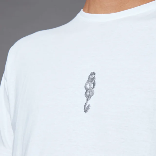 Harry Potter Dark Arts Death Eater Lines t-shirt - Wit