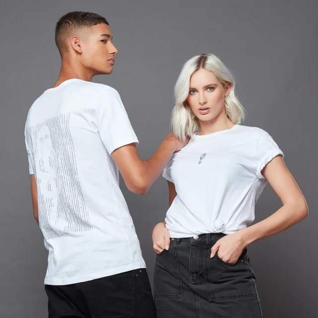 Harry Potter Dark Arts Death Eater Lines t-shirt - Wit