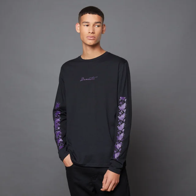 Harry Potter Dark Arts Dementors t-shirt met lange mouwen - Zwart