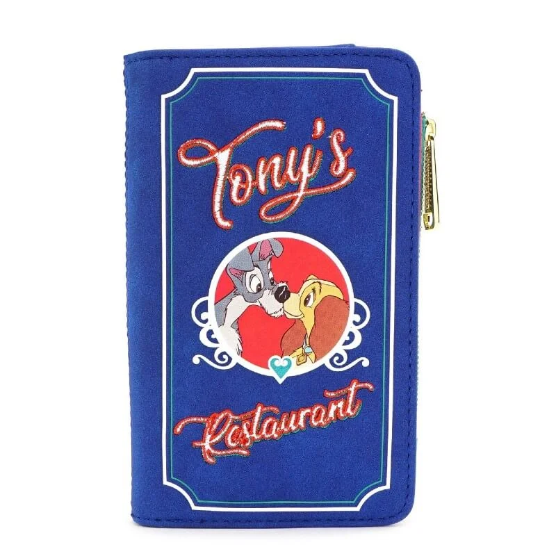 Loungefly Disney The Lady And The Tramp Tony'S Menu Wallet Afbeelding 1
