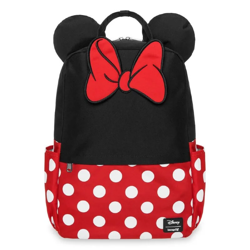 Loungefly Disney Minnie Mouse Cosplay Square Nylon Backpack Afbeelding 1