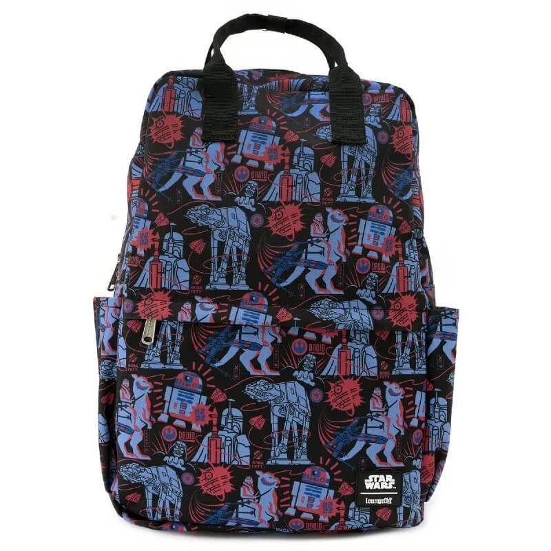 Loungefly Star Wars Empire 40Th Nylon Rugzak Afbeelding 1