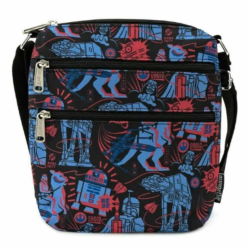 Loungefly Star Wars Empire 40Th Nylon Paspoort Afbeelding 1