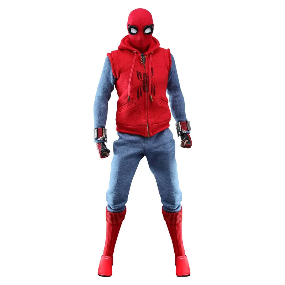 Hot Toys Spider-Man: Far From Home Movie Masterpiece Action Figure 1/6 Spider-Man (Zelfgemaakt pak) 29cm Afbeelding 1