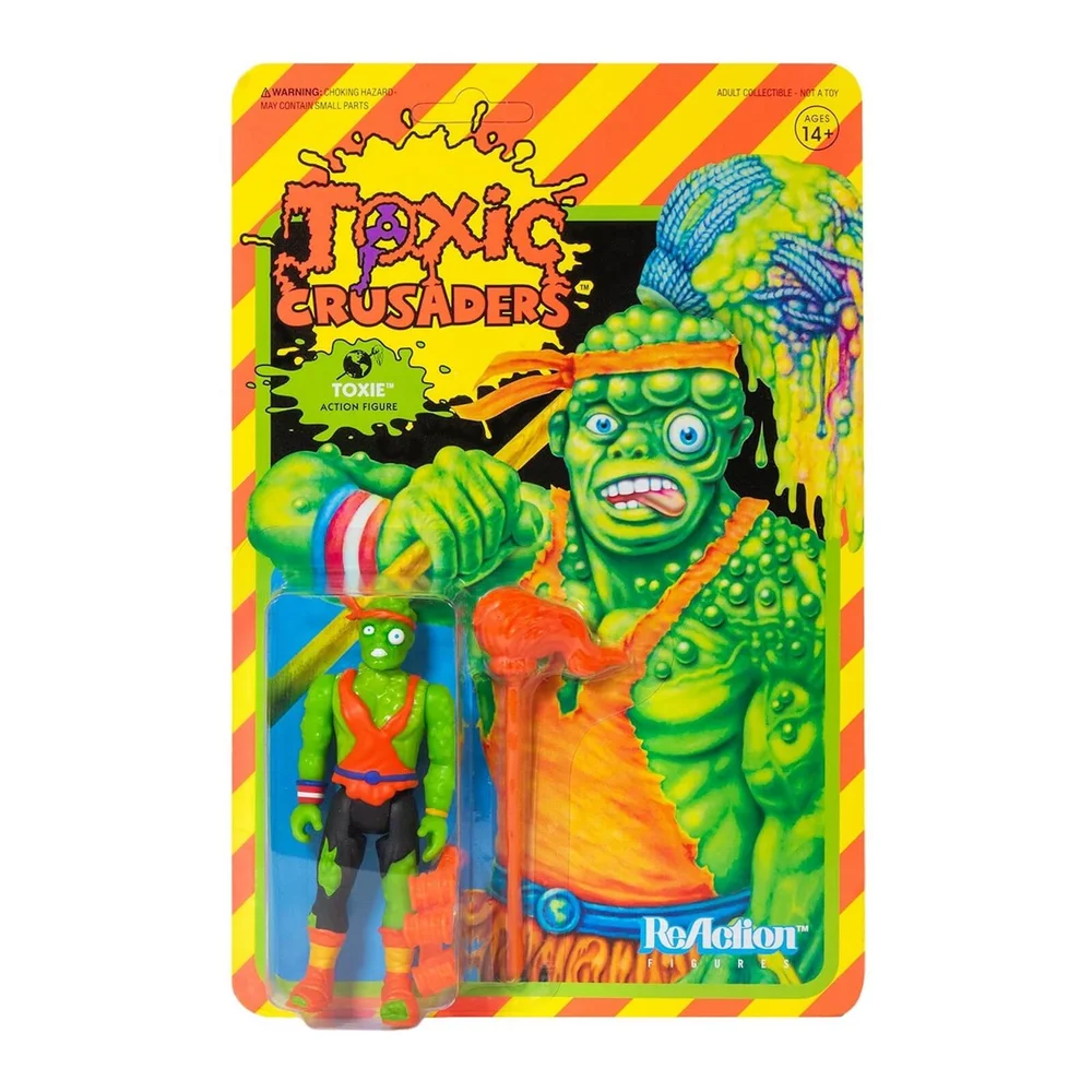 Super7 Toxic Crusaders ReAction Figure - Toxie Afbeelding 1