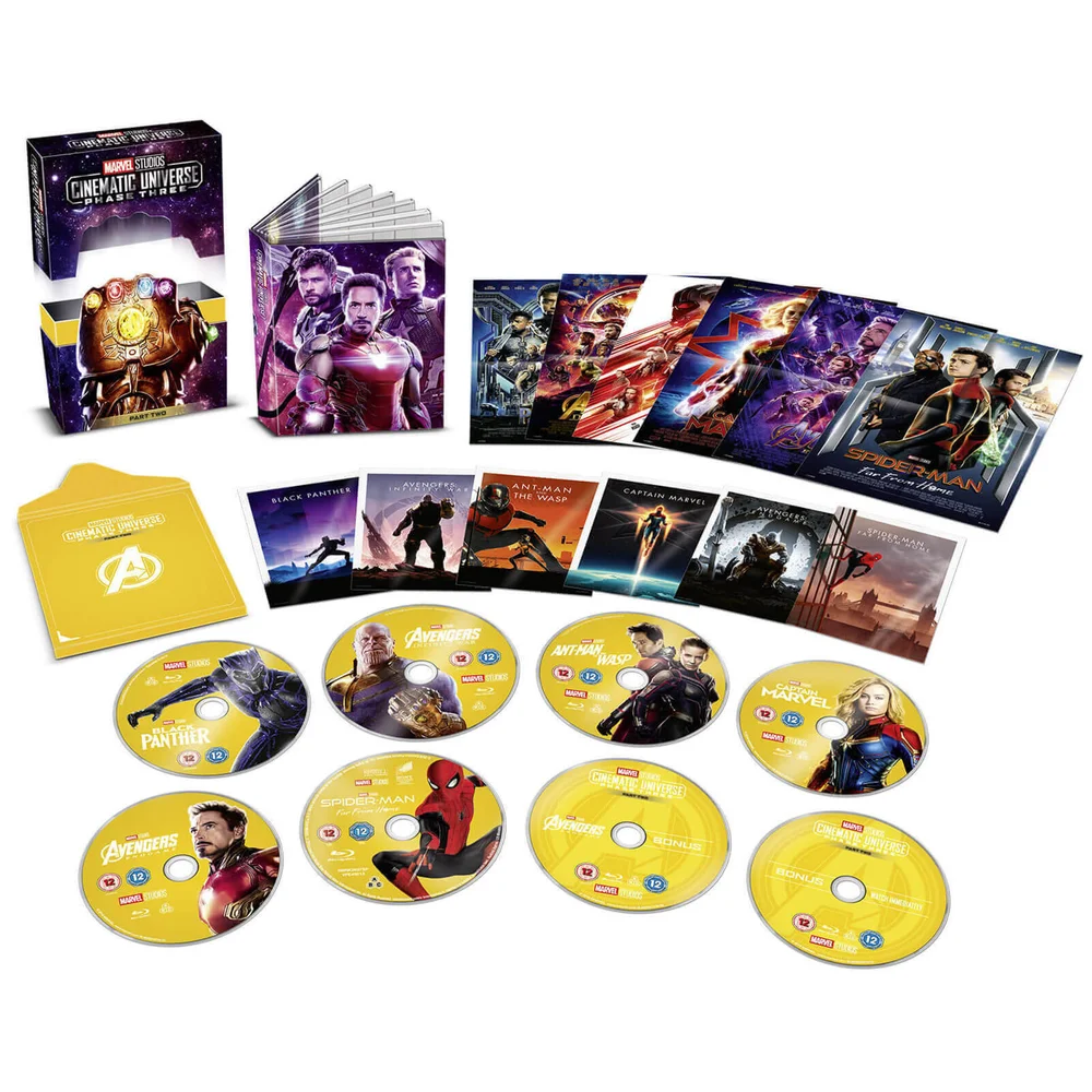 Marvel Studios Collector's Edition Box Set - Phase 3 Part 2 Afbeelding 1