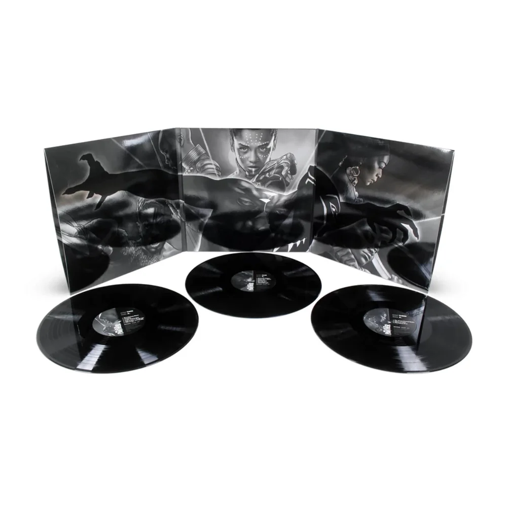 Mondo - Marvel Studios’ Black Panther Original Motion Picture Soundtrack Vinyl 3LP Afbeelding 1