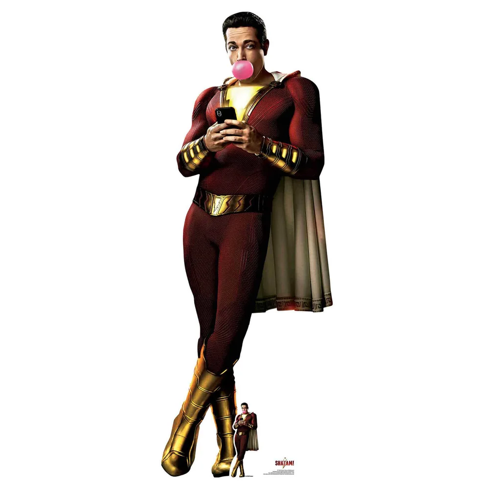 Shazam Bubblegum (Zachary Levi) levensgrote uitsnede Afbeelding 1