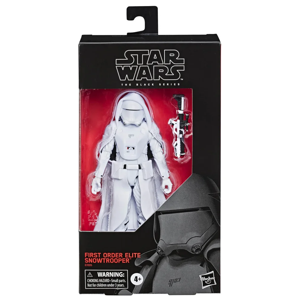 Hasbro Star Wars: The Rise of Skywalker The Black Series First Order Elite Snowtrooper 6 Inch Action Figure Afbeelding 1