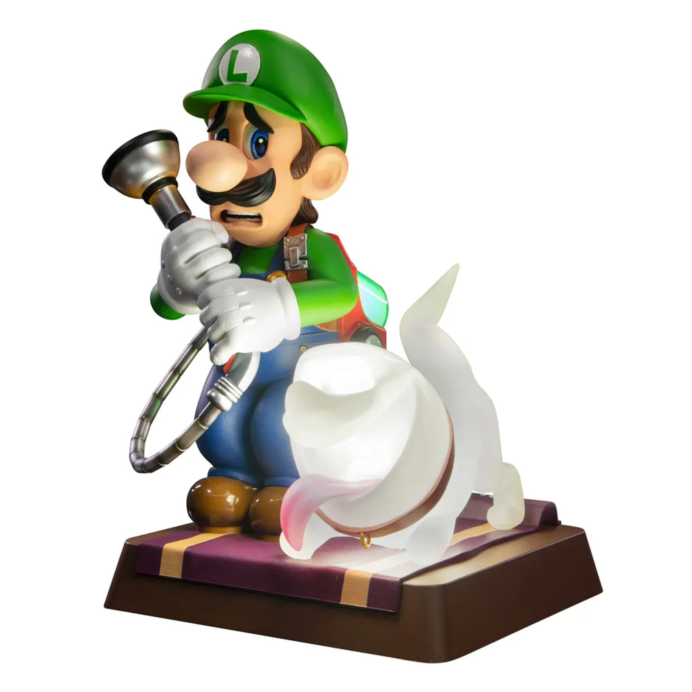 First 4 Figures Luigi's Mansion Collectors Edition 25cm PVC Figures - Luigi and Polterpup Afbeelding 1