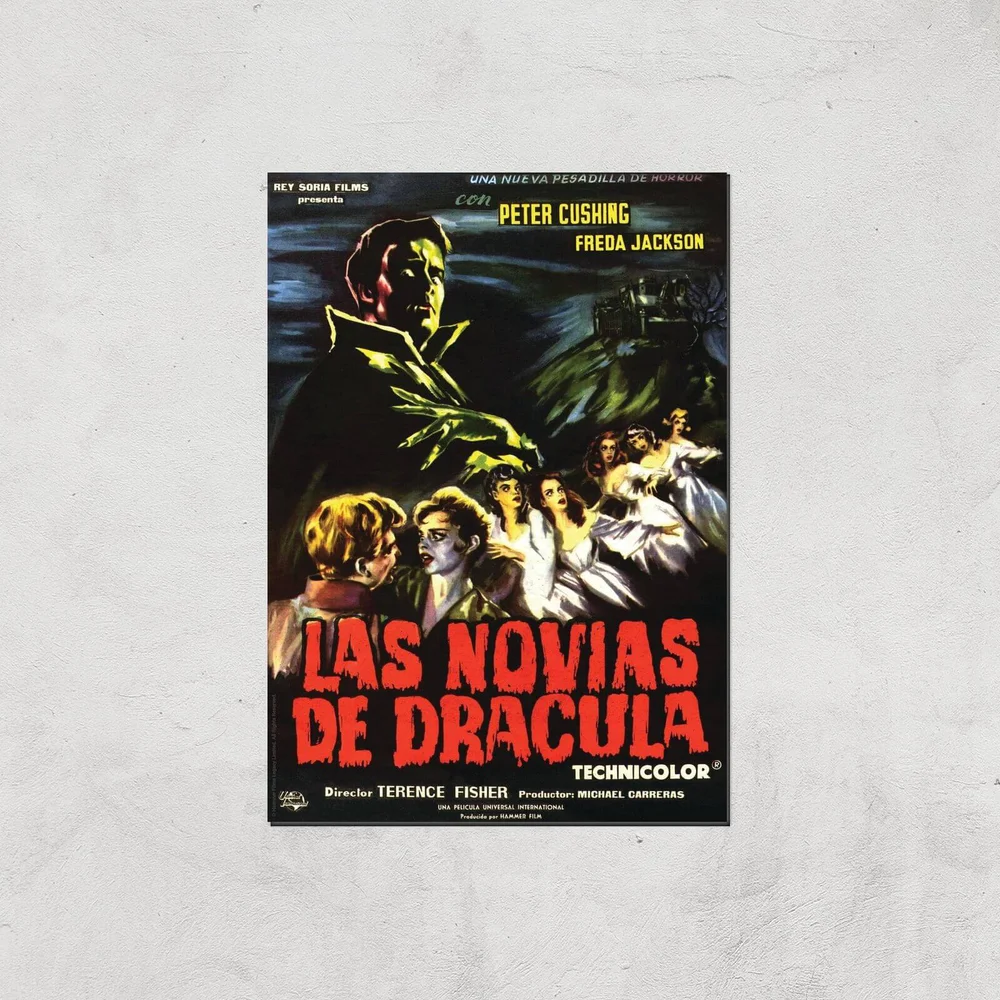 Las Novias De Dracula Giclee Art Print - A4 - Print Only Afbeelding 1