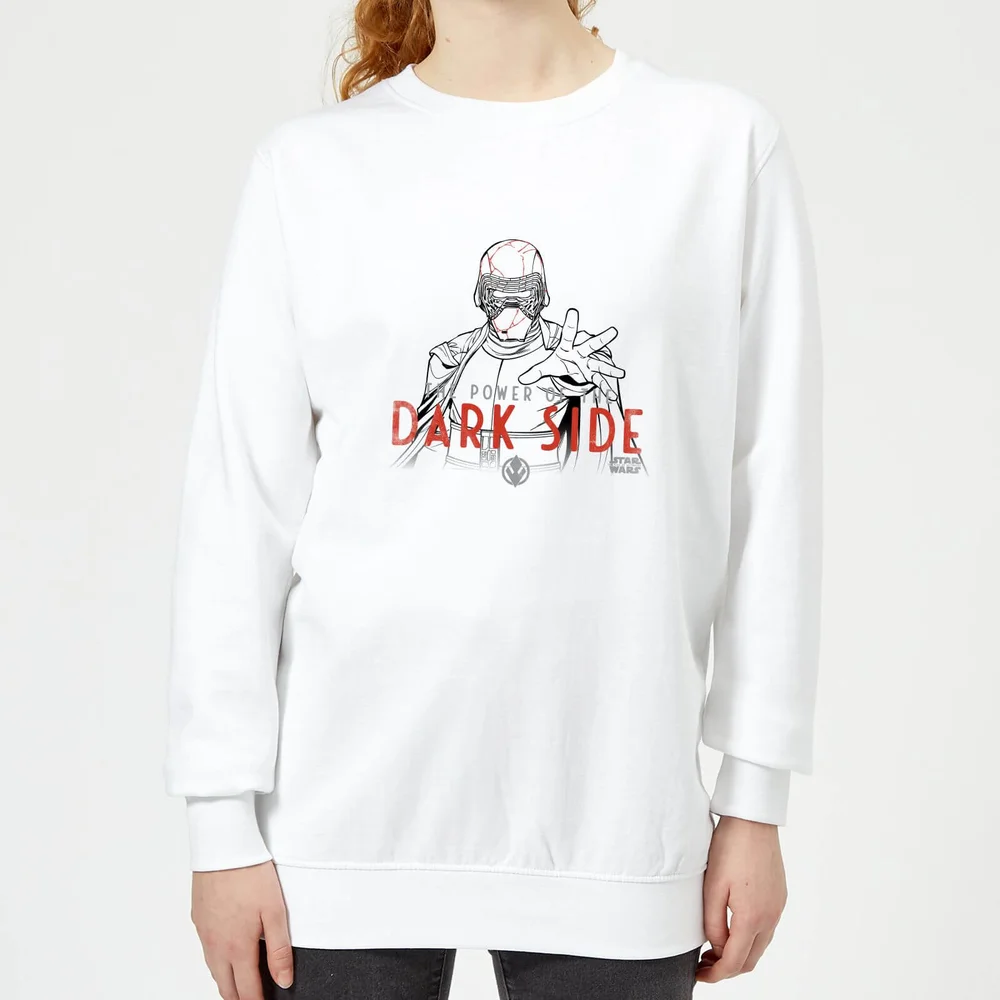 Star Wars: The Rise of Skywalker Kylo Ren Dark Side dames trui - Wit - XS Afbeelding 1