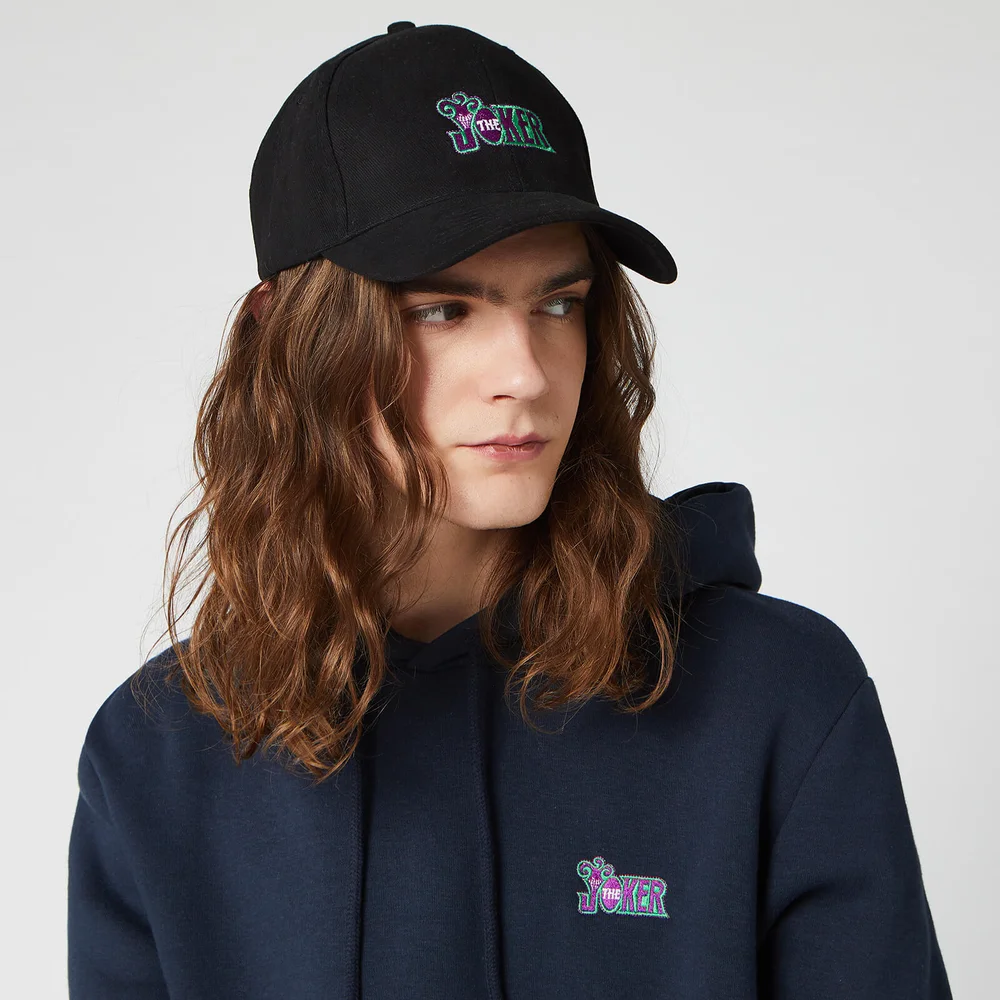 DC The Joker Embroidered Cap - Black Afbeelding 1