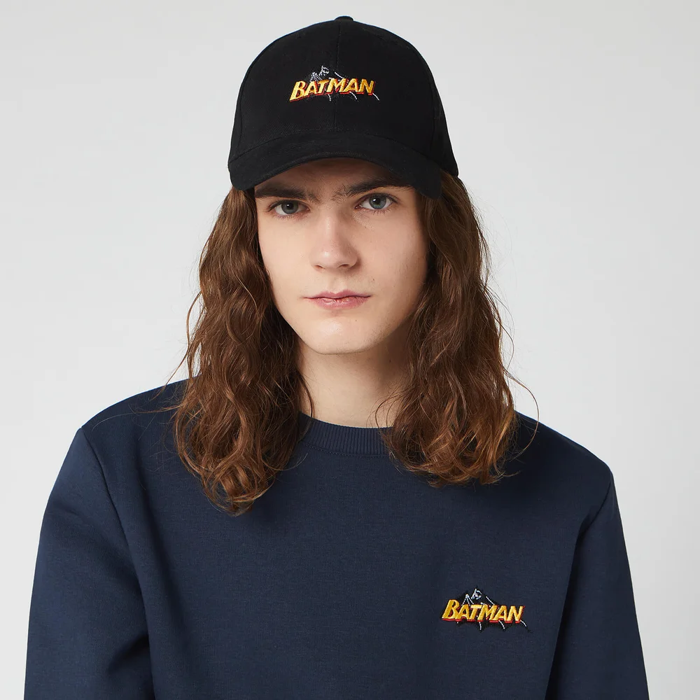 DC Batman Embroidered Cap - Black Afbeelding 1
