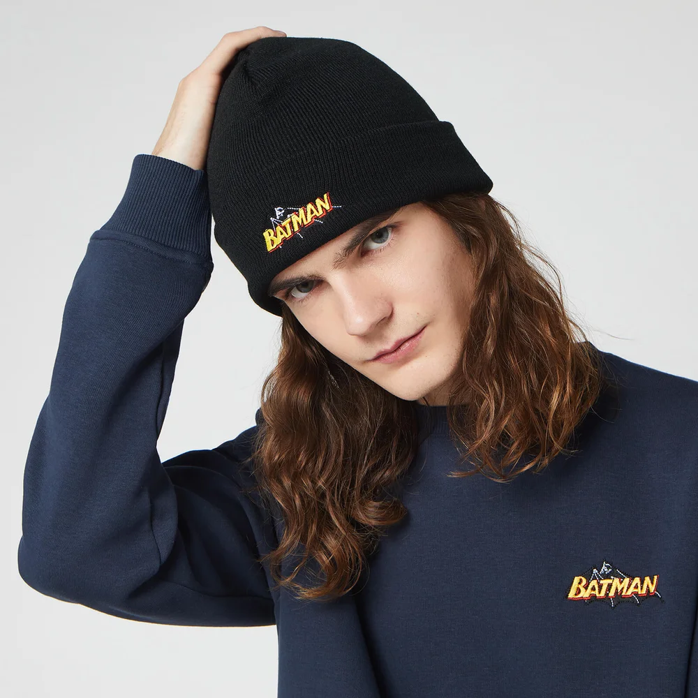DC Batman Beanie Hat - Black Afbeelding 1