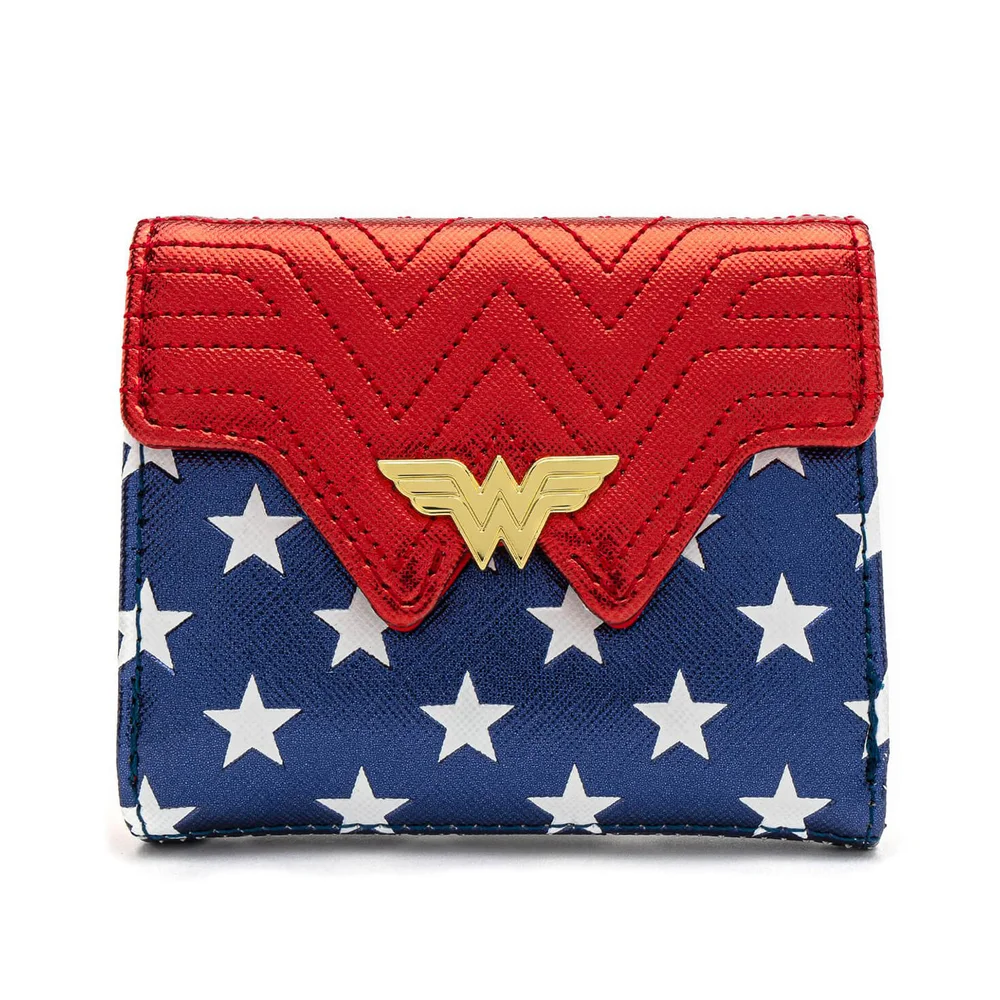 Loungefly DC Comics Wonder Woman Internationale Vrouwendag Flap Portemonnee Afbeelding 1