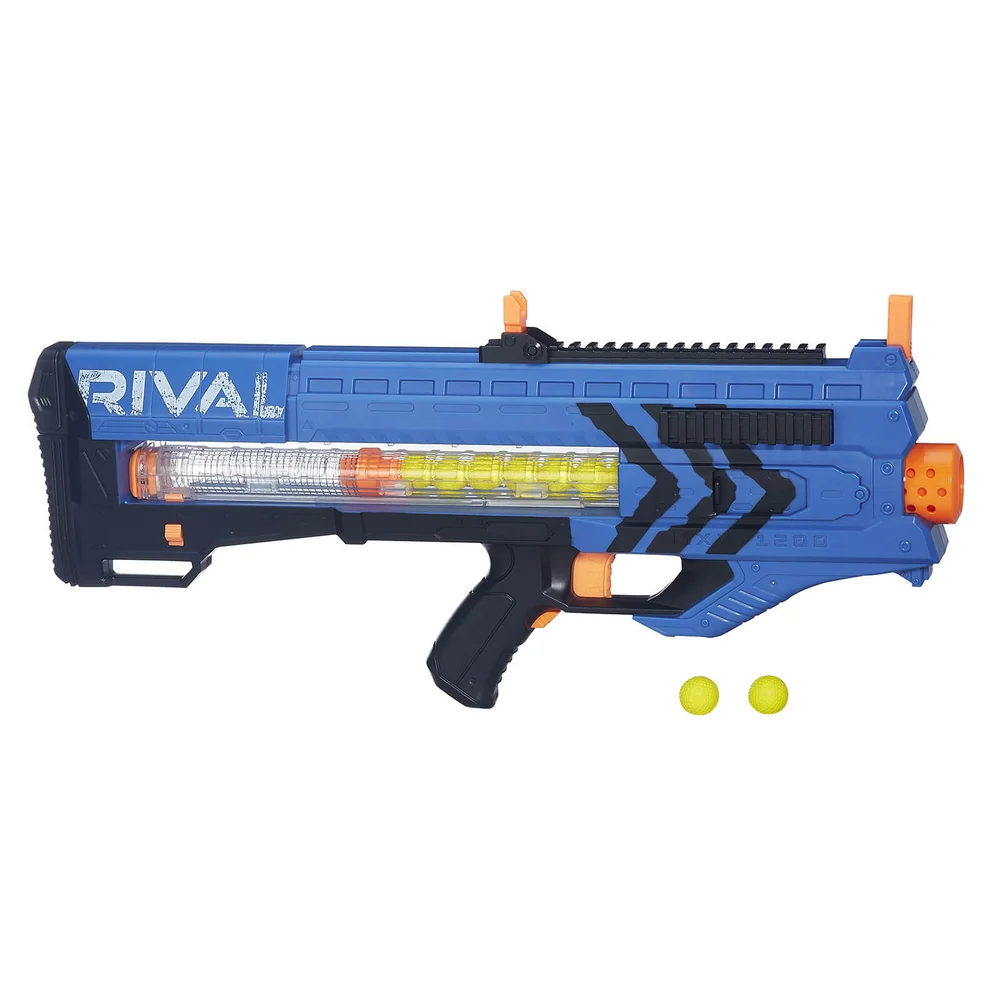 NERF Rival Zeus MXV 1200 Soft Dart NERF Gun - Blue Afbeelding 1