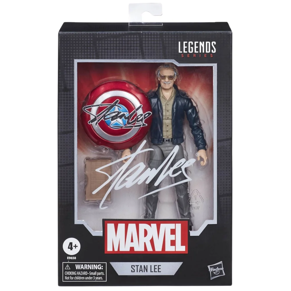 Hasbro Marvel Legends Stan Lee 'Avengers Cameo' 6" Action Figure Afbeelding 1