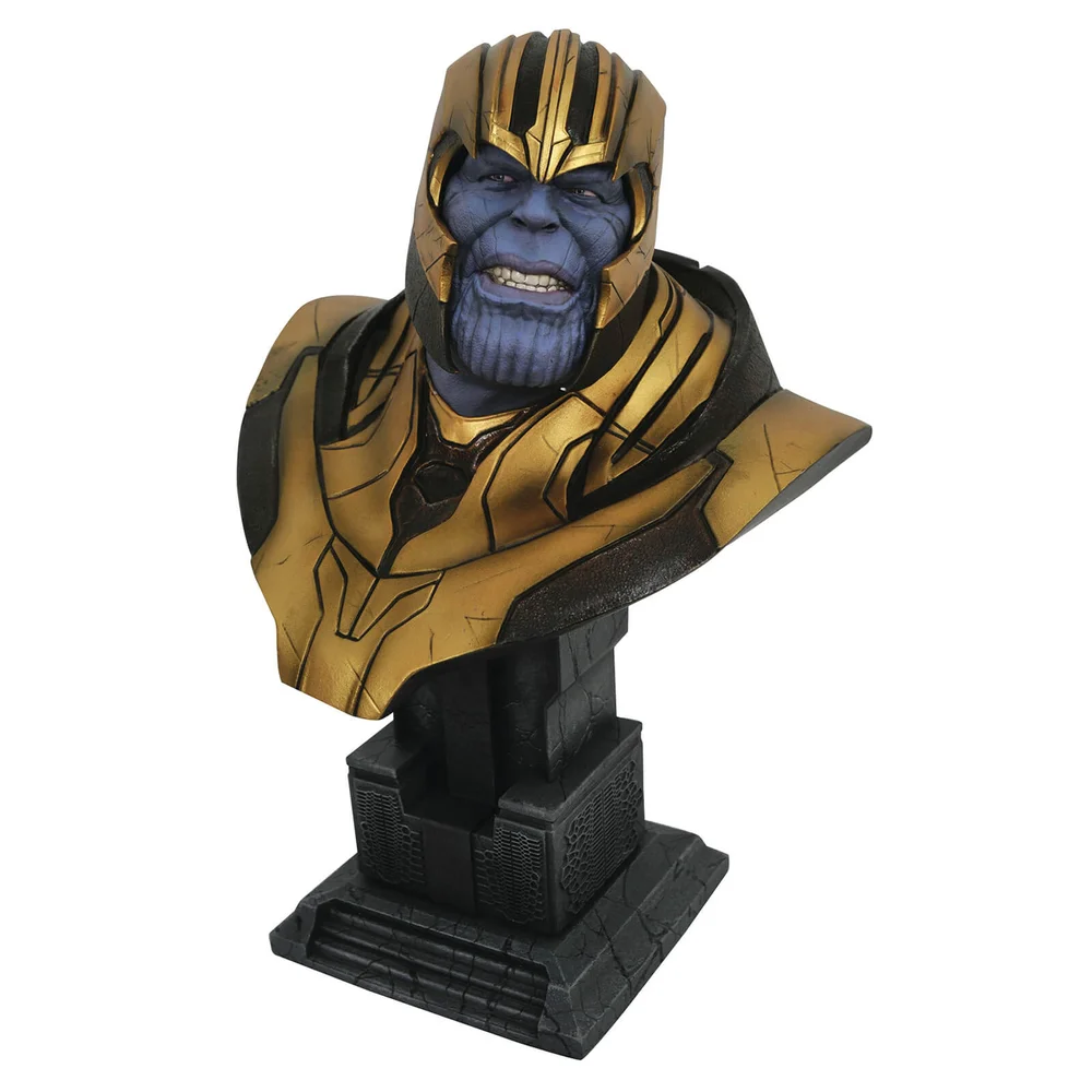 Diamond Select Marvel Legends In 3D 1/2 Scale Bust - Avengers: Endgame Thanos Afbeelding 1