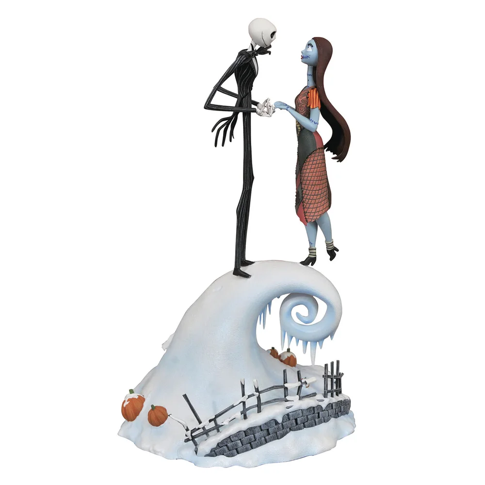 Diamond Select Nightmare Before Christmas Milestones Jack & Sally Statue Afbeelding 1