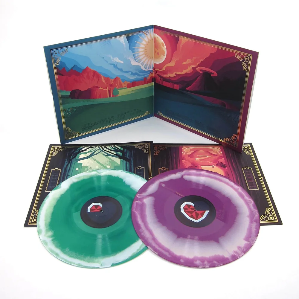 iam8bit - Hero of Time (Muziek uit De Legende van Zelda: Ocarina of Time) 2xLP (gekleurd) Afbeelding 1