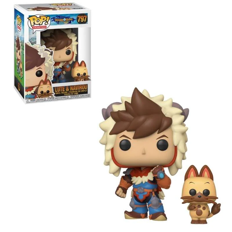 Monster Hunter Lute with Navirou Pop! Vinylfiguur Afbeelding 1