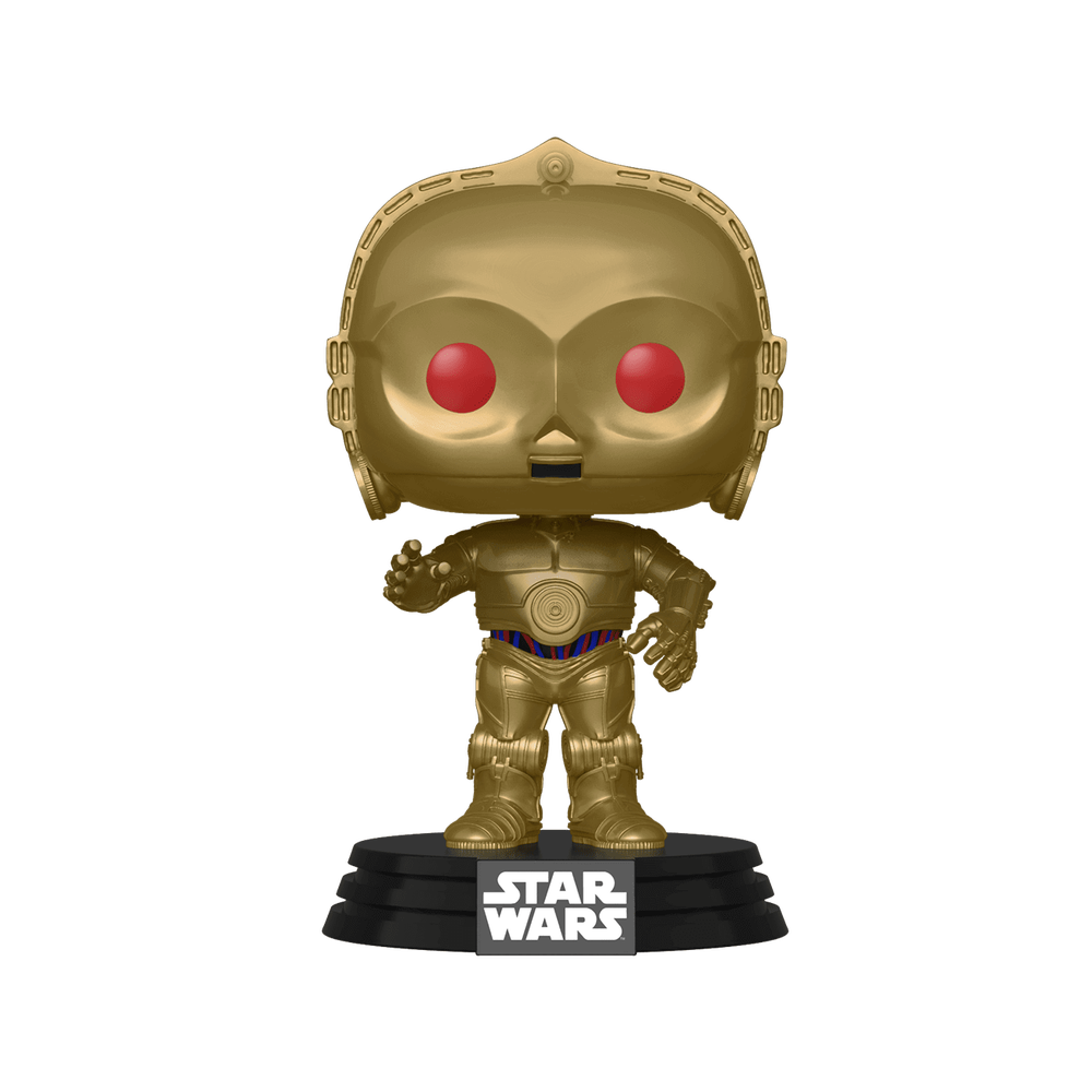 Star Wars: Rise of the Skywalker C-3PO (Red Eyes) Funko Pop! Figuur Afbeelding 1