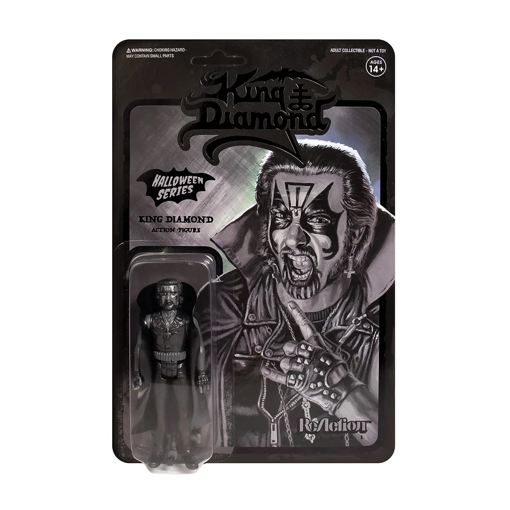 Super7 Koning Diamond ReAction Figuur - zwart Afbeelding 1