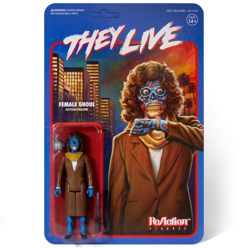 Super7 They Live ReAction Figuur - Vrouwelijke Alien Afbeelding 1