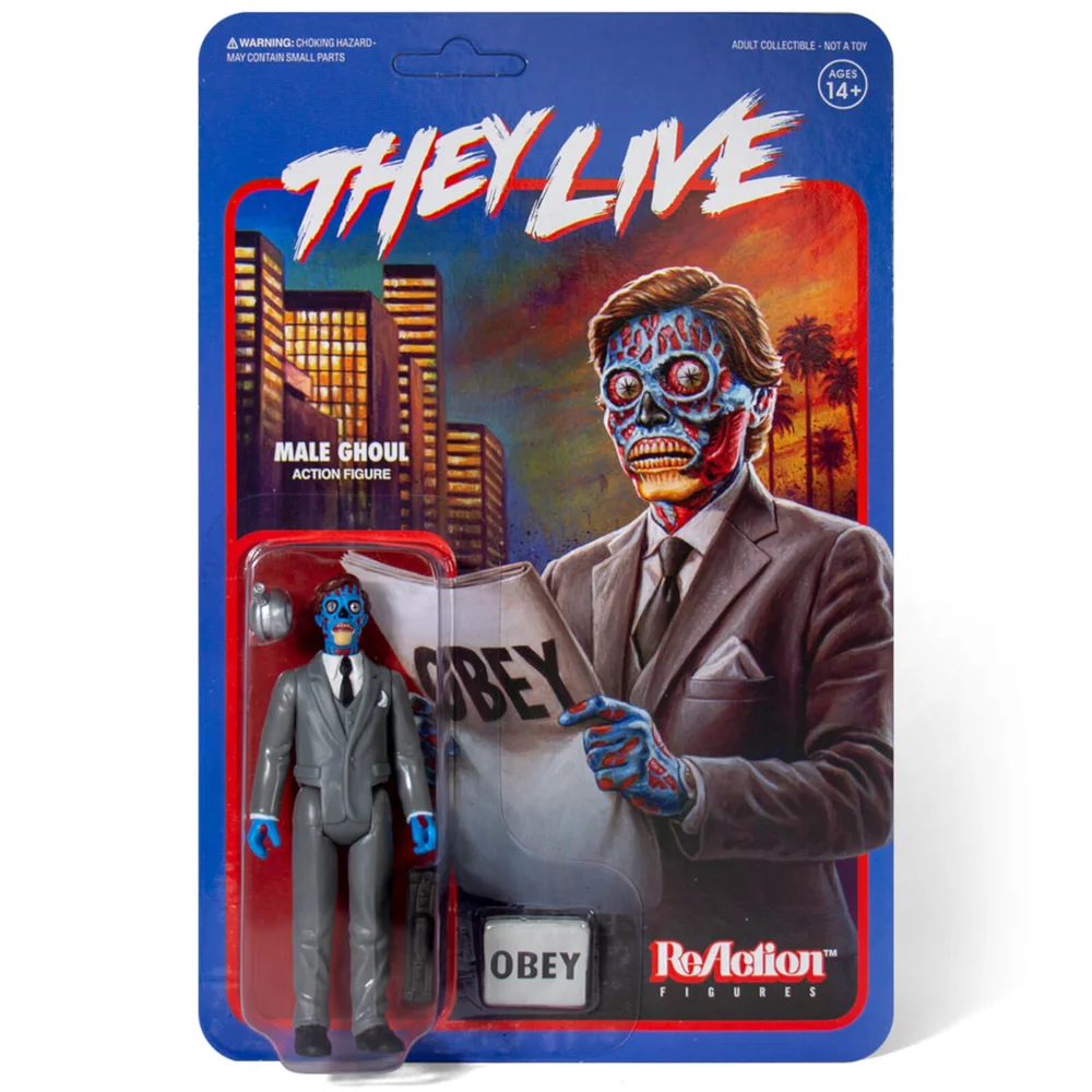 Super7 They Live ReAction Figuur - Man Alien Afbeelding 1