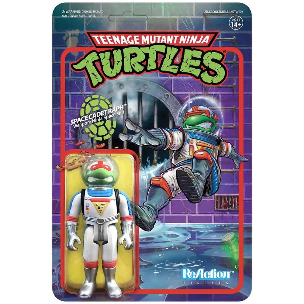 Super7 Teenage Mutant Ninja Turtles ReAction Figure - Space Cadet Raphael Afbeelding 1