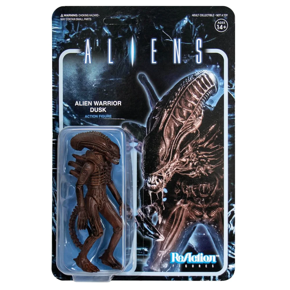 Super7 Aliens ReAction Figure - Alien Warrior Dusk Brown Afbeelding 1