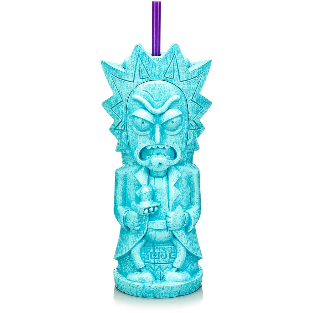 Rick and Morty Rick 25 oz. Geeki Tikis Plastic Tumbler Afbeelding 1