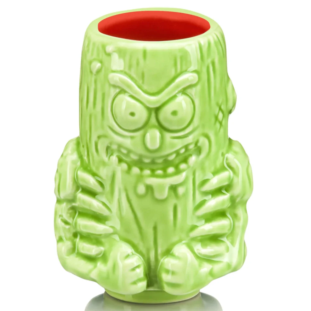 Rick and Morty Pickle Rick 2 oz. Geeki Tikis Mini Muglet Afbeelding 1