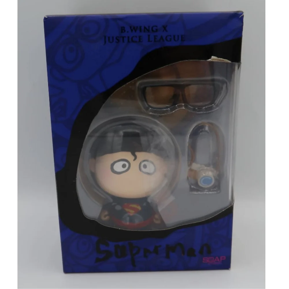 Soap Studios B.Wing X Justice League Superman 10 cm Collectable Figure - Zavvi UK exclusief Afbeelding 1