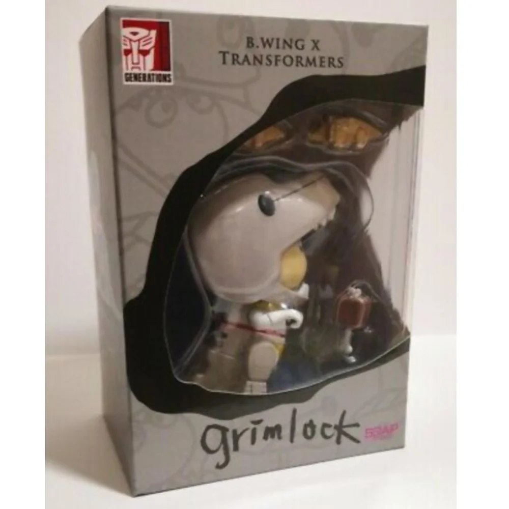 Soap Studios B.Wing X Transformers Grimlock 4" Collectable Figure - Zavvi UK Exclusive Afbeelding 1