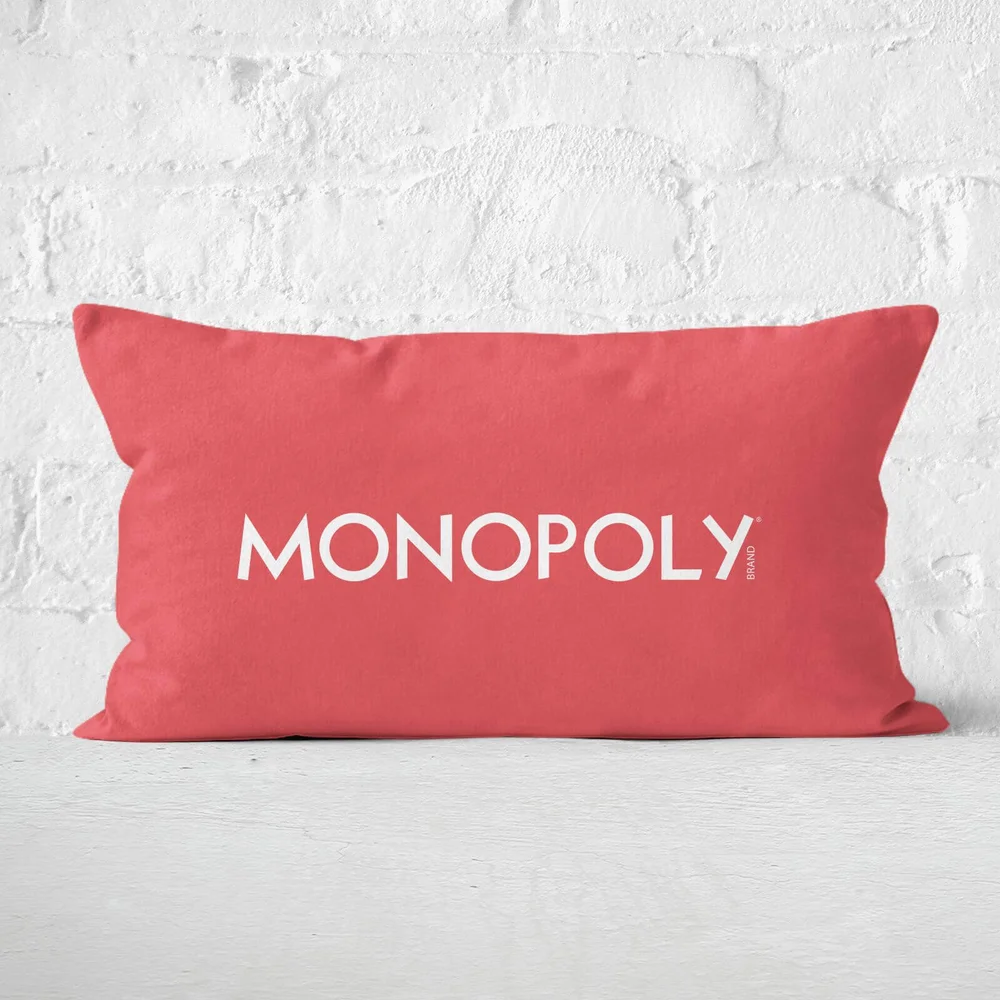 Monopoly Pattern Cushion 30x50cm Rectangular Cushion - 30x50cm - Soft Touch Afbeelding 1