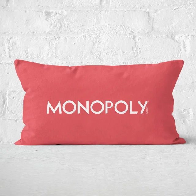 Monopoly Pattern Cushion 30x50cm Rectangular Cushion