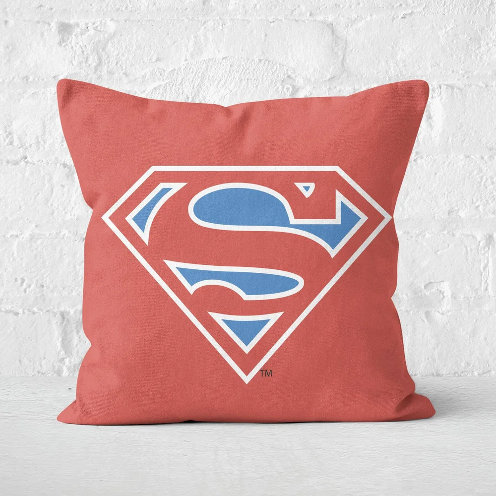 Superman Square Cushion - 40x40cm - Soft Touch Afbeelding 1