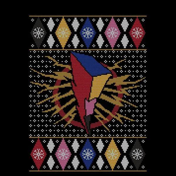 Power Rangers Women's Christmas T-Shirt - Black