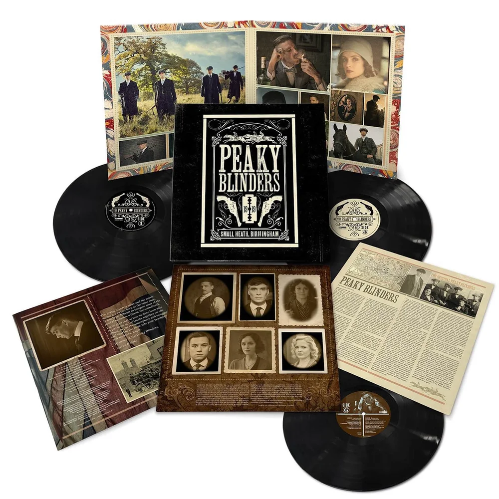 Peaky Blinders OST Serie 1-5 3x LP Set Afbeelding 1