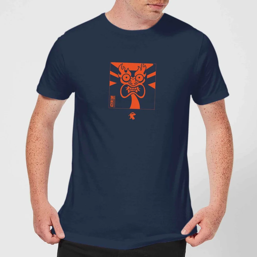 Samurai Jack Aku Kanji Men's T-Shirt - Navy - S Afbeelding 1