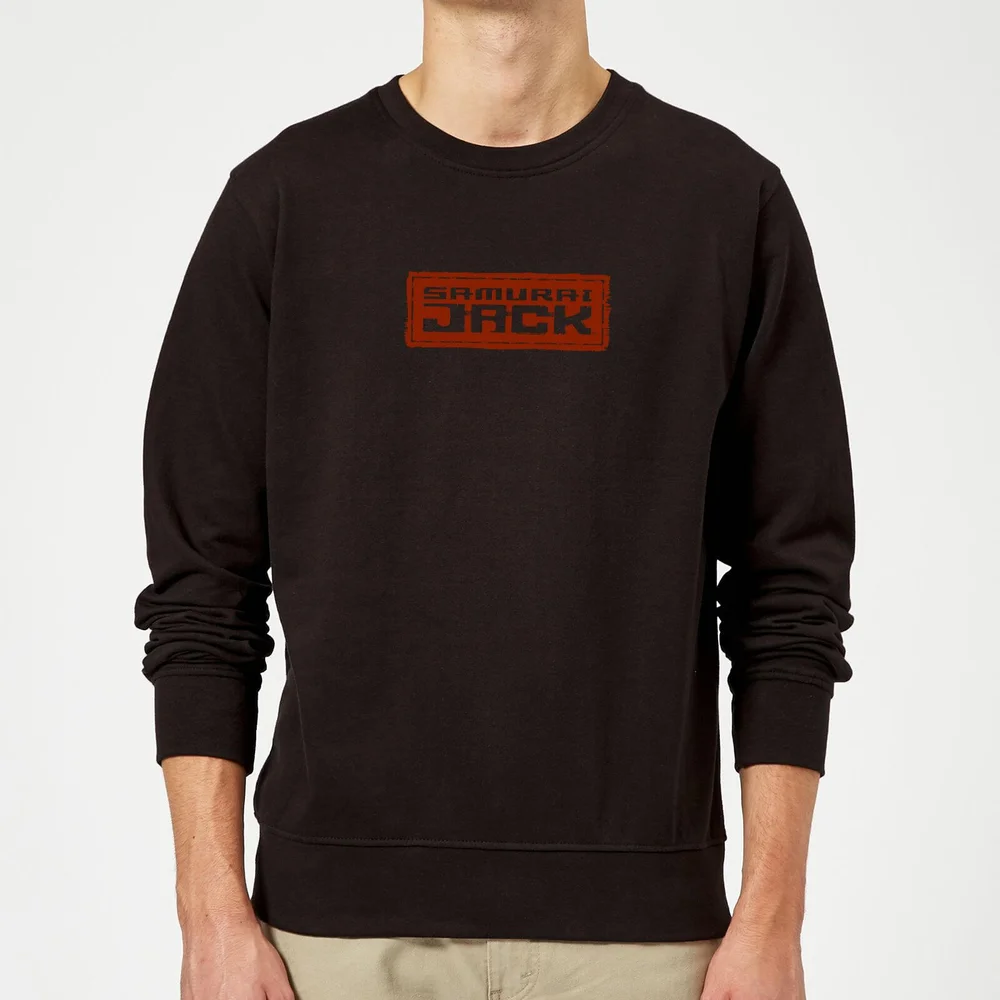 Samurai Jack Classic Logo Sweatshirt - Black - S Afbeelding 1