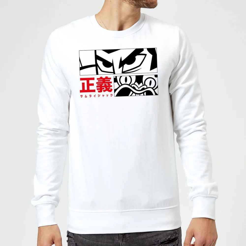 Samurai Jack Arch Nemesis Sweatshirt - White - S Afbeelding 1