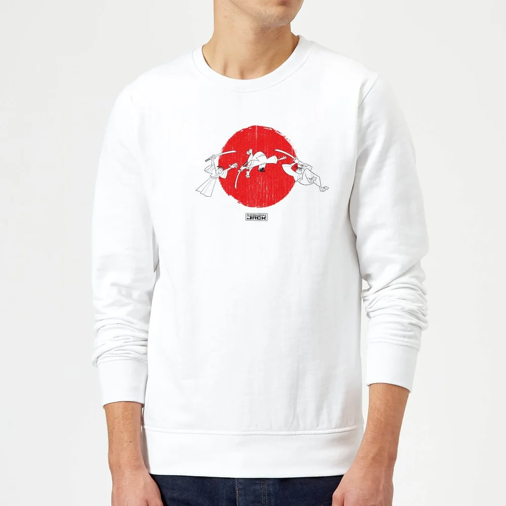 Samurai Jack Sunrise Sweatshirt - White - S Afbeelding 1