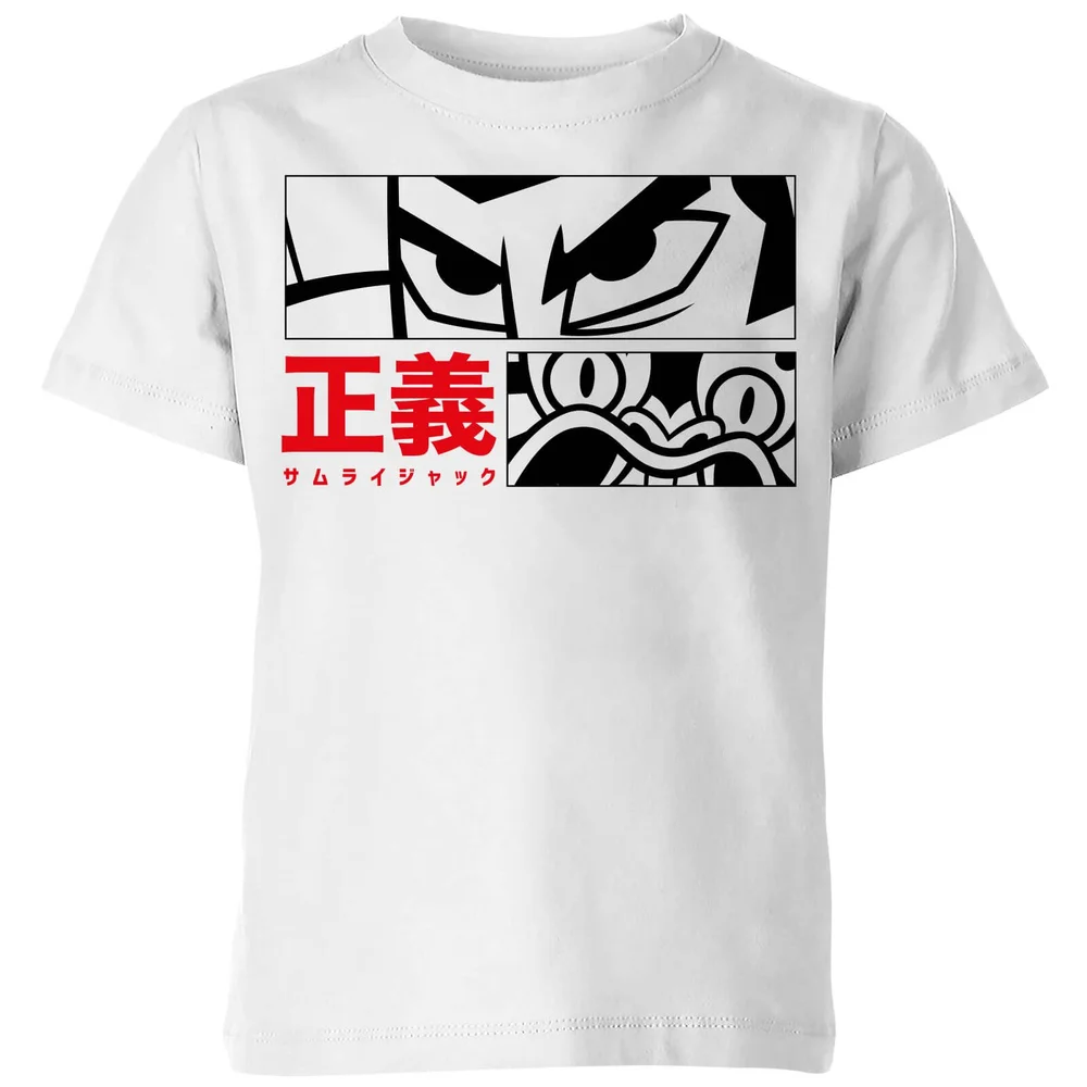 Samurai Jack Arch Nemesis Kids' T-Shirt - White - 98/104 (3-4 jaar) Afbeelding 1