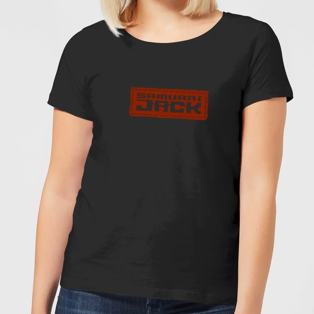 Samurai Jack Classic Logo Women's T-Shirt - Black - S Afbeelding 1